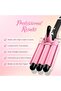 Aleath 3-Barrel Ceramic Curling Iron - Dual Voltage, 1 inch, Adjustable Temperature - 8