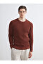 Rmz Gi̇yi̇m Farkiyla Zero Roba Collar Men's Knitwear Sweater - 3