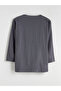 Double Breasted Collar Textured Women's Kimono - 6