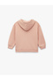 Long Sleeve Zippered Hooded Cotton Fleece-Lined Sweatshirt - 2