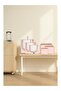 6-Piece Suitcase Organizer and Bottom Opening Hospital Discharge Set (Pink) - 3