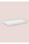 Travertine Bathroom Tray White 28X16X3 cm - 5