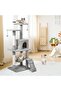 Cat Tree Tower for Indoor Cats — Multi-Level Cat Condo with 4 Sisal Scratching Posts - 6