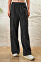 Women's 2 Thread Nevrür Stitched Pocketed Wide Leg Trousers - 8