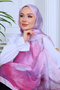 Modern Flower Patterned Digital Soft Shawl - 3