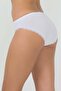 Women's Lace Detailed Thin Striped Panties 3 Pieces - 2