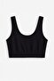 Women's Wide Strap Padded Basic Sports Tank Top - 4