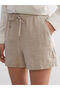 Esvab • Modern & Distinctive Women's Shorts with Drawstring Waist, 100% Linen - 4