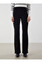 Elastic Waist Spanish Leg Women's Trousers - 2