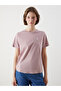 Crew Neck Floral Embroidered Women's T-Shirt