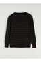 Özmarka New Season Crew Neck Striped Women's Knitwear Sweater - 8