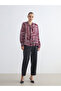 Esvab • Modern & Distinctive Women's Leather-Look Pants with Waist Drawstring - 2