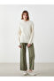 Crew Neck Women's Knitwear Sweater - 2