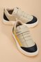 Shirinbebe Shiringenç Boys' Orthopedic Beige Velcro Elastic-Lace Sneakers