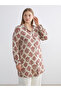 Patterned Women's Shirt Tunic - 4
