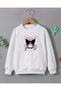 Kuromi Printed Long Sleeve T-Shirt for Girls