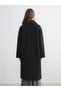Vizyon New Season Jacket Collar Women's Cashmere Coat - 5