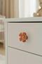 5 Pieces Yavruağzı Papatya Children's Room Furniture Handle Set - Single Screw Cabinet and Drawer Handles - 2