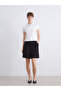 Two Mt Shop Quality Lcw Everyday White Camisole Plain Tight & Slim Short Sleeve Women's T-Shirt - 2