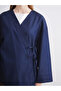 Double Breasted Collar Women's Kimono - 3