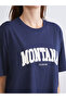 Vision New Season Montana Printed Oversized Women's T-Shirt - 3