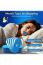 Mouth Tape for Sleeping – 30 Sleep Strips, Hypoallergenic Snore Reducing & Anti-Snoring Aid, Blue - 2