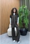 Premium Quality Women's Two-Piece Suit with Vest and Pants Modest Matching Vest Suit - 2