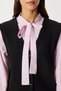 Knitwear Sweater Shirt Lrg0046 Black Pink - 4