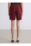Esvab • Modern & Distinctive Standard Fit 100% Linen Women's Pleated Shorts - 5