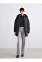 Hooded Women's Puffer Coat - 2