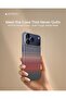 Case for iPhone 16 Pro Premium Aramid Fiber (Kevlar), Raised Camera & Screen Edges | Sunset - 4