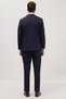 Men's Slim Fit Mono Collar Lycra Flexible Fabric Navy Blue Suit - 7