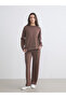 Özmarka New Season Crew Neck Oversize Women's Sweatshirt - 5
