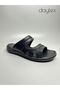 Genuine Leather Sporty Comfortable Lightweight Orthopedic and Anatomical Sole Slippers - 5