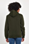Women's Hooded Comfortable Fit Fleece Inside 3 Thread Tokyo Printed Sweatshirt Spr24Swk05 - 6