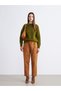 Crew Neck Women's Knitwear Sweater