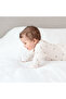 Ribbed Bamboo Zippered Sleepsuit for Baby and Toddler in Date Palm - 3