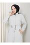 Women's Fullly Filled Waist Lace up Sleeves Elastic Nova Fabric Young and Sports Medium Size Testure Coat 0215 - 3