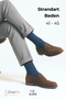 Men's Winter Thick Wool Premium Socks 3-Piece Socks Set - Striped Pattern 3 Colors Standard Size 41-45 - 3