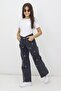 Girls' Ribbon Embroidered Basic Jeans Denim Jean Casual Style Kids - 2