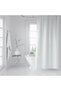 Bathroom Shower Curtain 0010 White 120x200 Curtain Pipe Hanger 90x130 Gifted - 2