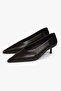 Women's Corin Bitter Brown Skin Short Heeled Stiletto - 5