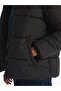 Hooded Women's Puffer Coat - 4