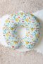 Sea-Themed Cotton Neck Pillow - Children & Adults Colorful Blue Orange Travel Pillow