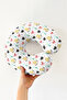 Cute Animal Patterned Cotton Neck Pillow - Colorful Mint Yellow Pink Travel Pillow