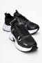 Lace-Up Anorak Women's Sneakers Black White