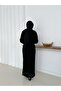 Knitwear Dress with Geometric Pattern and Lining - 3