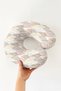 Retro Leaf Pattern Neck Pillow - Pastel Colored Soft Travel Pillow - 5