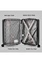 Lightweight Hardshell Luggage 3Pcs Set, Front Opening Carry On Suitcase, Bottle Holder - 7