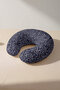 Ergonomic Neck Pillow with Sailor Anchor Pattern - Marine Themed Navy Blue Red Travel Pillow - 5